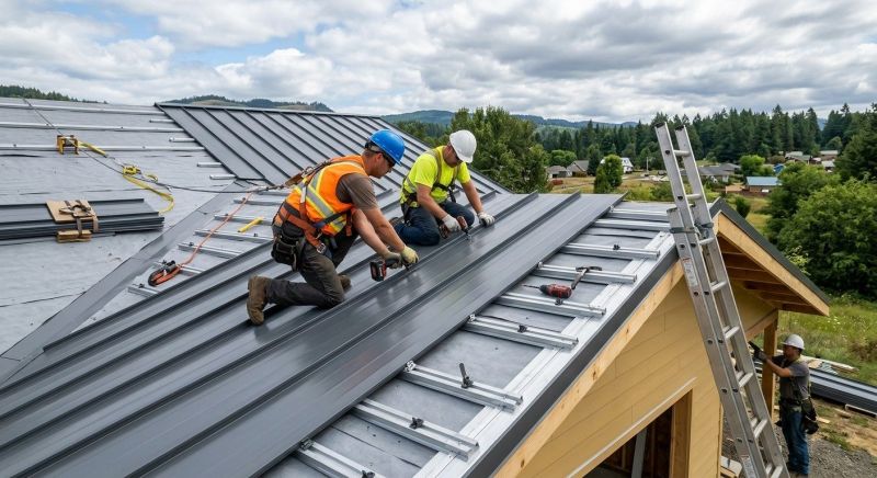 Sheet Roofing Installation