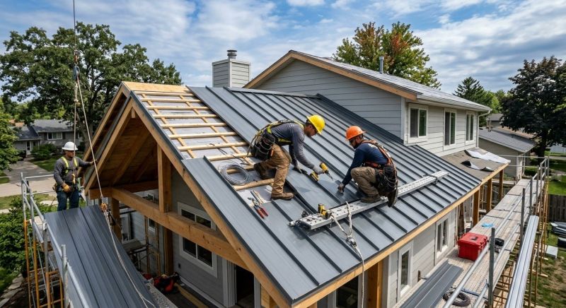 Steel Roof Installation
