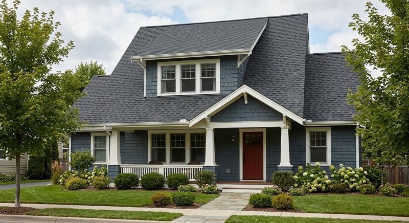 A Frame Roof Installation in Livingston County, MI