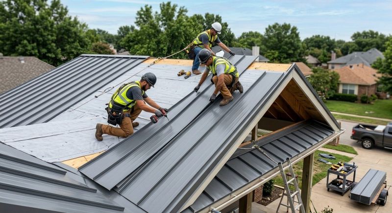 Aluminum Roof Installation in Brighton, MI