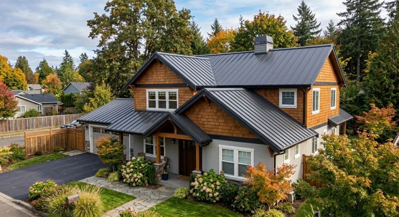 Aluminum Roof Replacement in Highland, MI