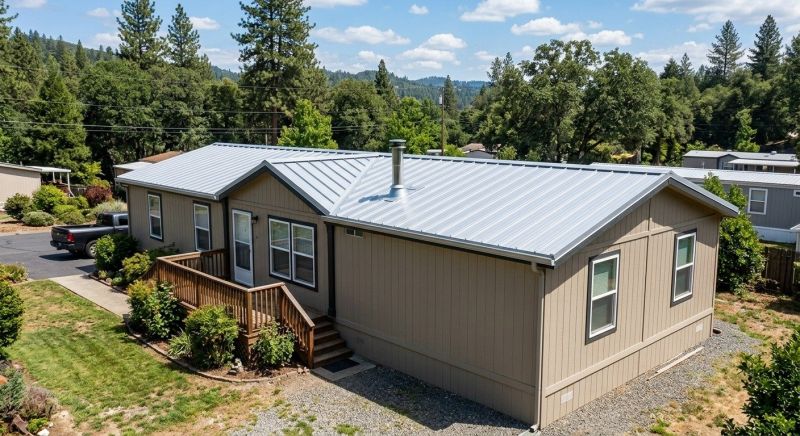 Aluminum Roof Replacement in Holly, MI