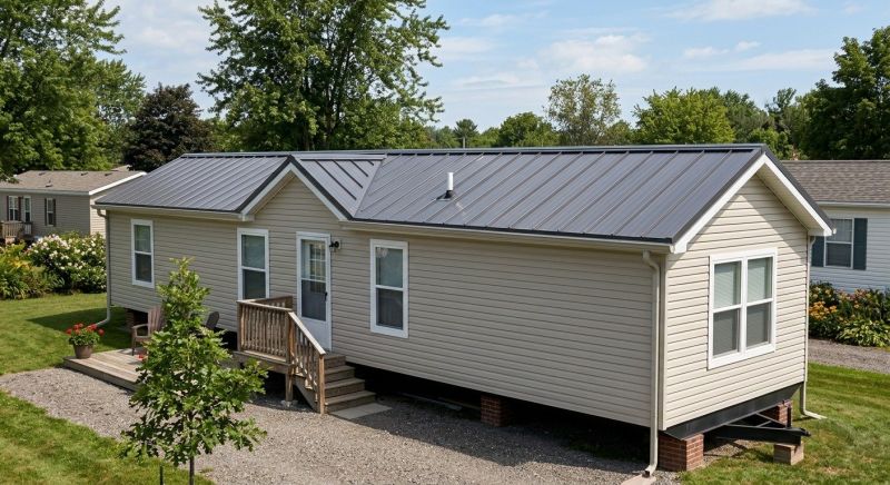 Aluminum Roof Replacement in Walled Lake, MI