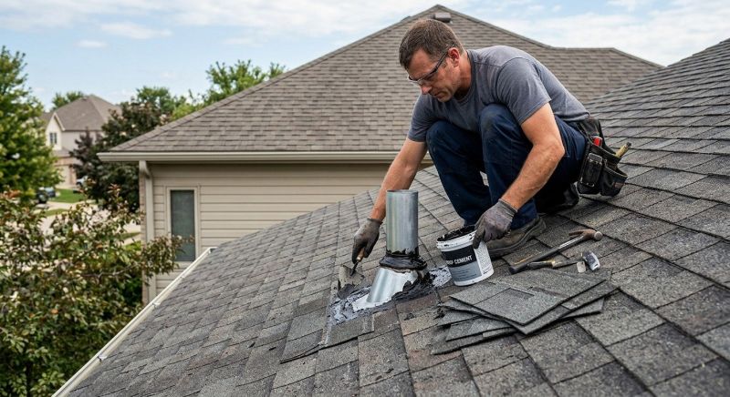 Asphalt Roof Leak Repair in Fenton, MI
