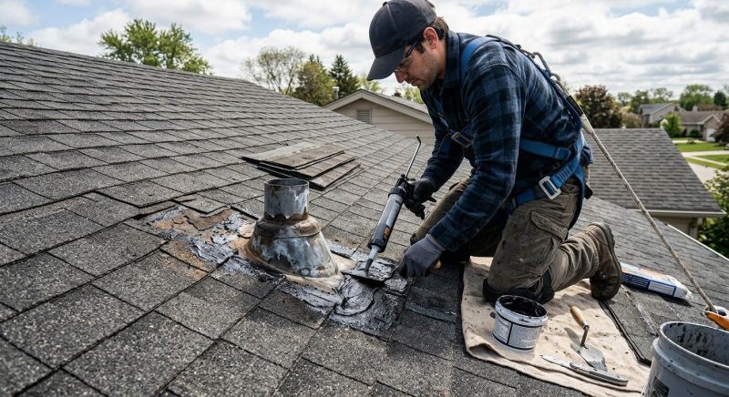 Asphalt Roof Leak Repair in Hartland, MI