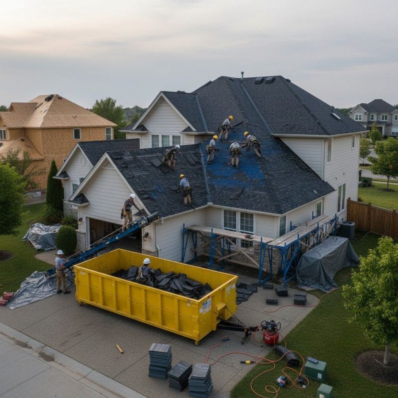 Asphalt Roof Replacement in Commerce Township, MI