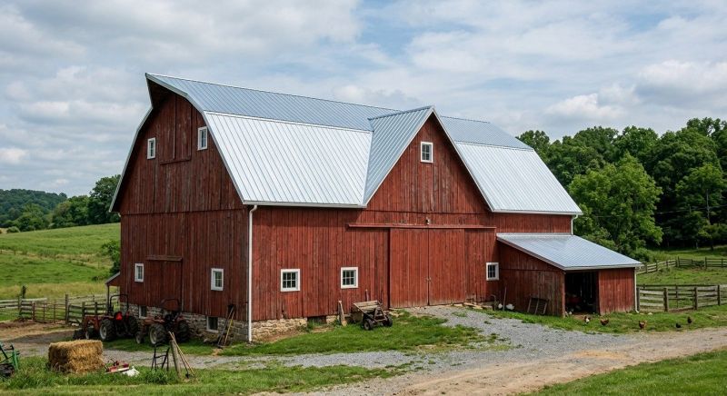 Barn Roof Replacement in Commerce Township, MI