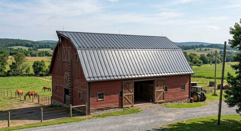 Barn Roof Replacement in Gregory, MI