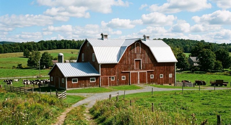 Barn Roof Replacement in Hartland, MI