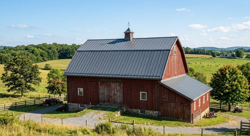 Barn Roof Replacement in Livingston County, MI