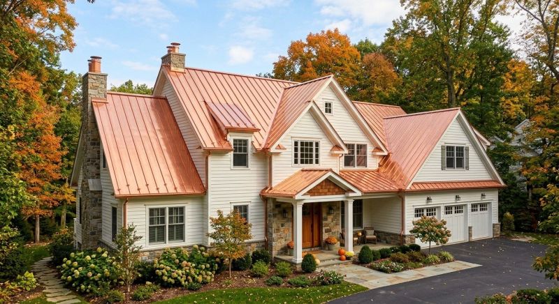 Copper Roof Replacement in Livingston County, MI