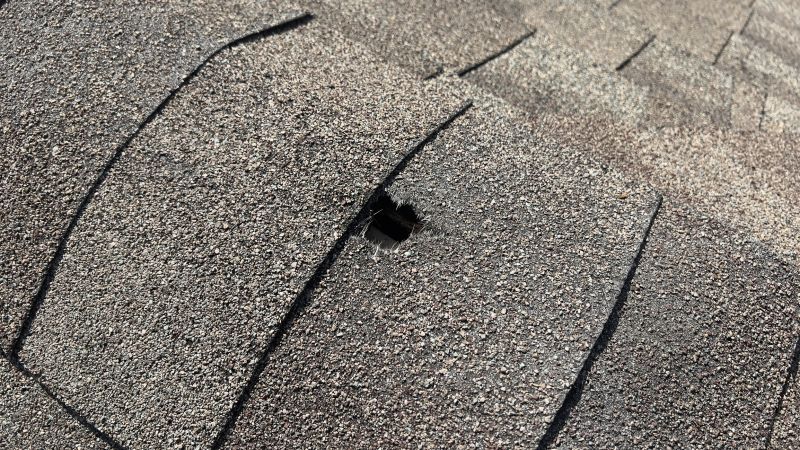 Damaged Roof Repair in Linden, MI