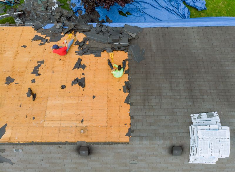Damaged Roof Replacement in Chelsea, MI