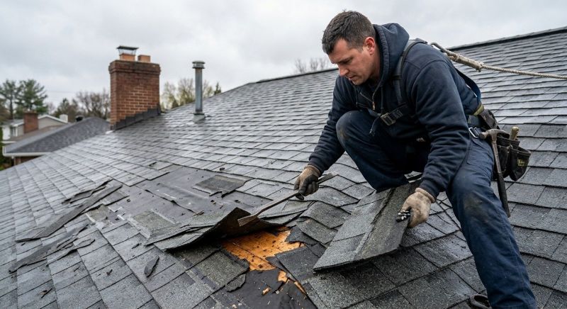 Damaged Roof Replacement in Chelsea, MI