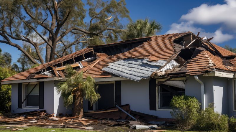 Damaged Roof Replacement in Holly, MI