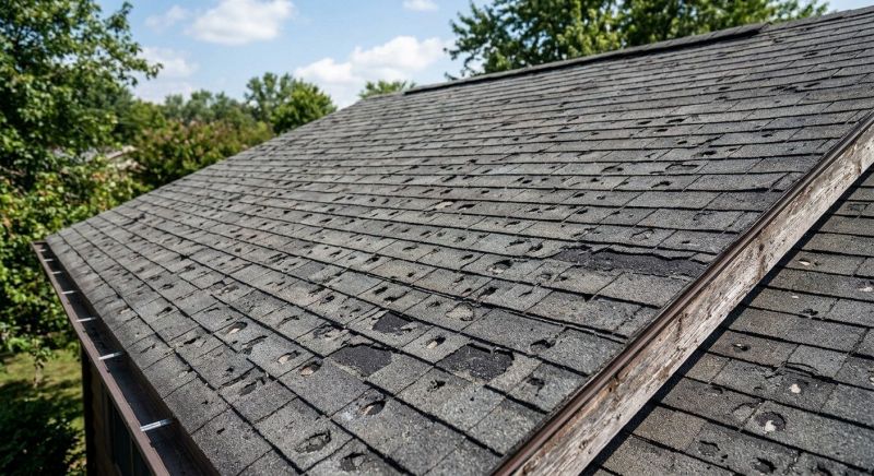 Hail Damage Roof Repair in Wixom, MI