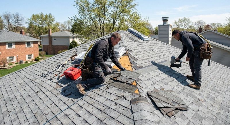 House Roof Repair in Fowlerville, MI