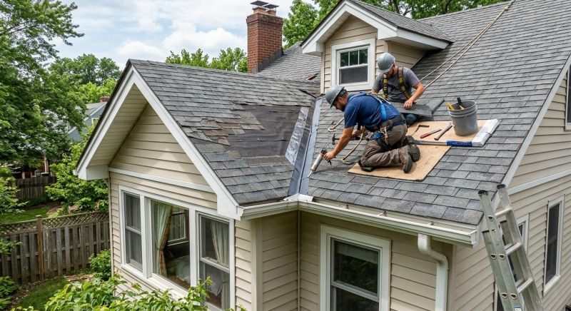 House Roof Repair in Livingston County, MI