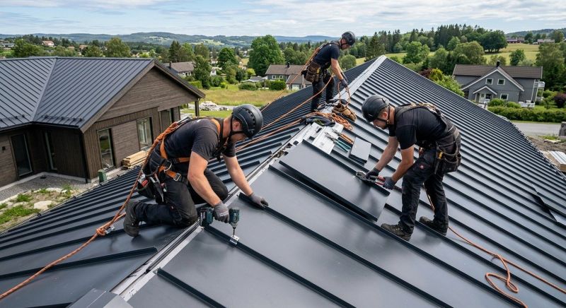 Metal Roof Installation in Davisburg, MI