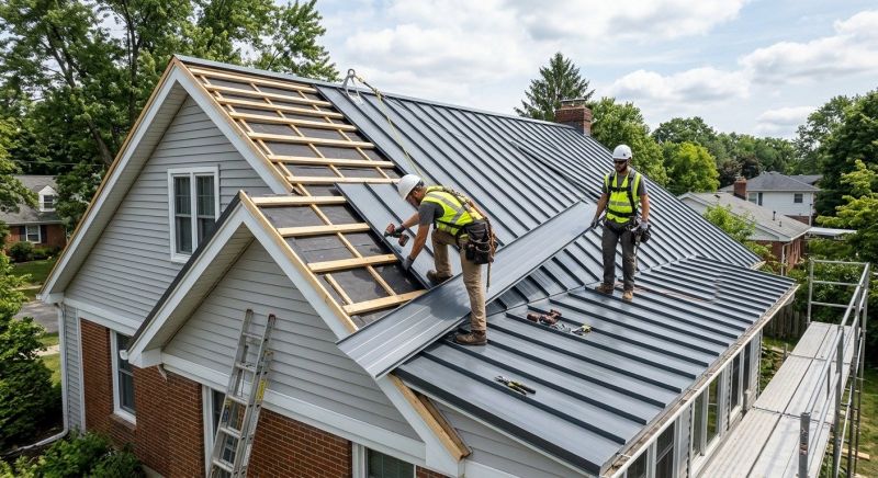 Metal Roof Installation in Gregory, MI