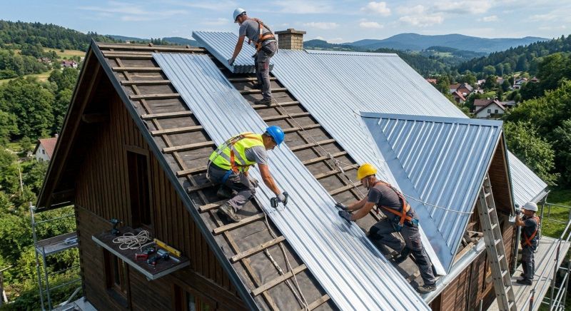 Metal Roof Installation in Highland, MI