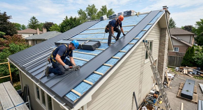 Metal Roof Installation in Highland, MI