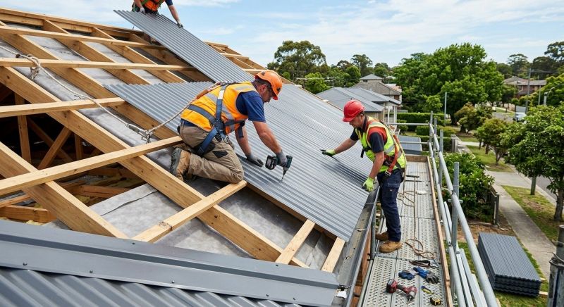 Metal Roof Installation in Highland, MI