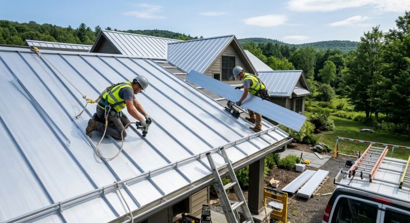 Metal Roof Installation in Highland, MI
