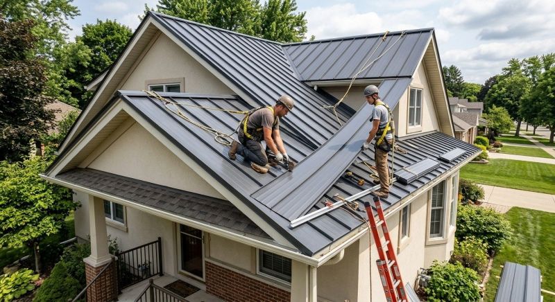 Metal Roof Installation in Pinckney, MI