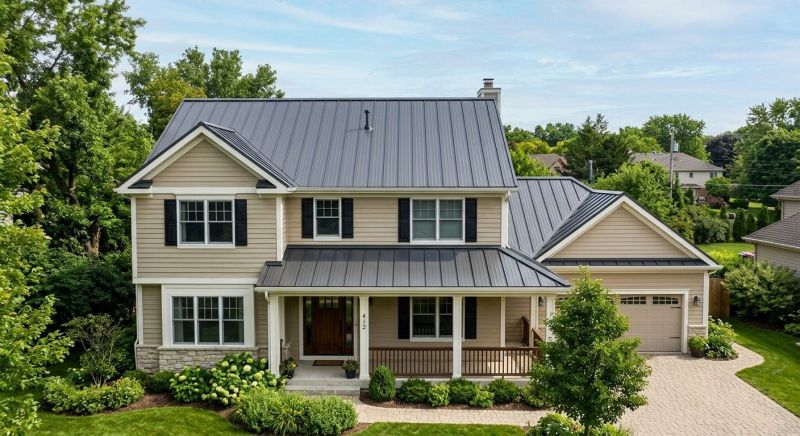 Metal Roof Replacement in Gregory, MI