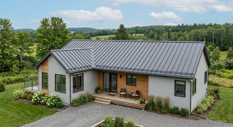 Metal Roof Replacement in Highland, MI