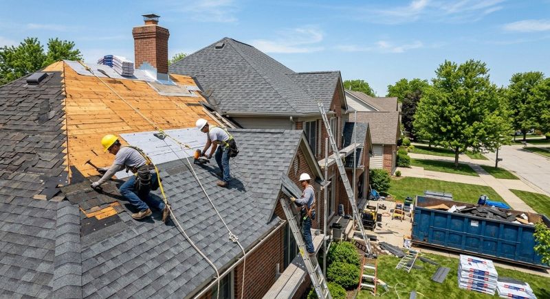 Residential Roof Replacement in Wixom, MI