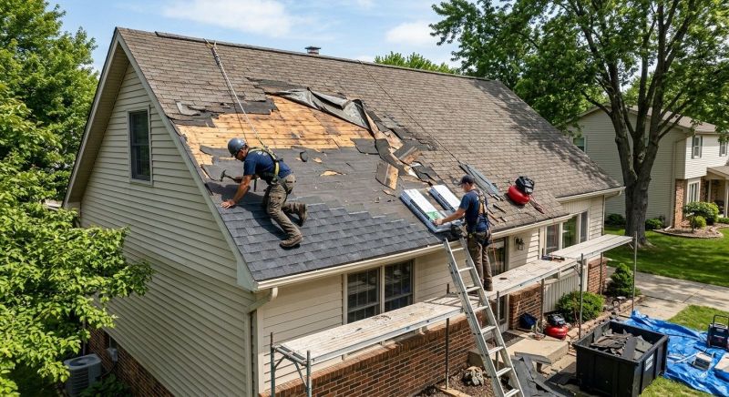 Roof Damage Repair in Ann Arbor, MI