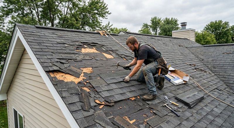 Roof Damage Repair in Fowlerville, MI