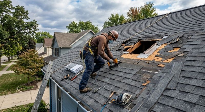 Roof Damage Repair in Livingston County, MI