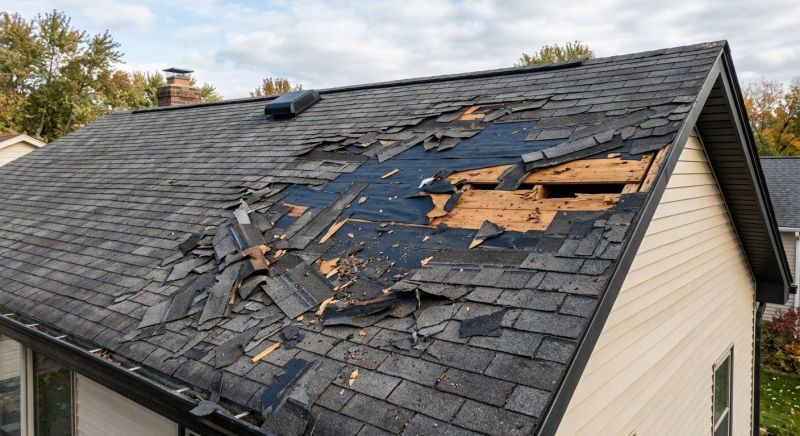 Roof Damage Repair in Pinckney, MI