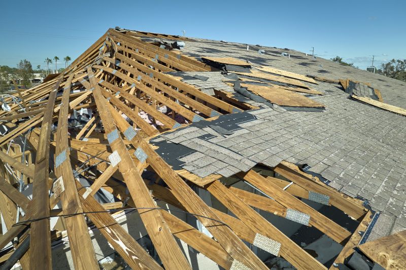 Roof Damage Restoration in Walled Lake, MI
