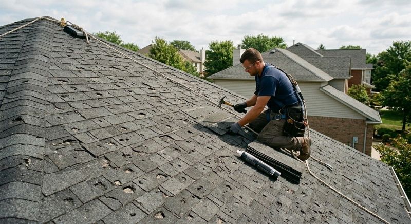 Roof Damage Restoration in Wixom, MI