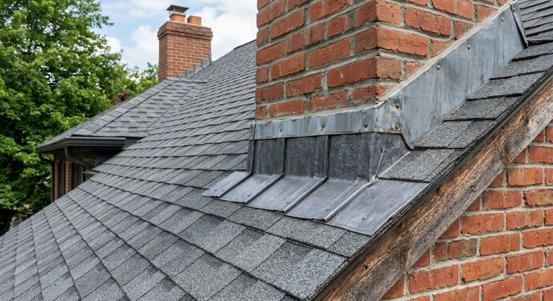 Roof Flashing Installation in Pinckney, MI