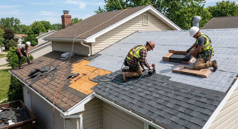 Roof Shingle Replacement in Livingston County, MI