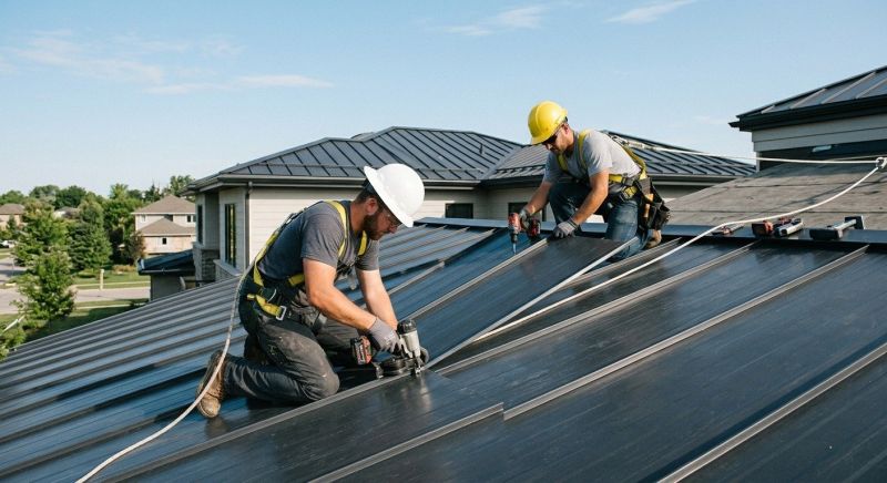 Sheet Roofing Installation in Davisburg, MI