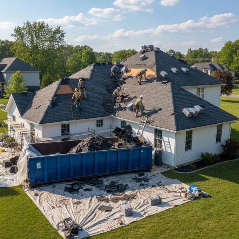 Shingle Roof Replacement in Swartz Creek, MI