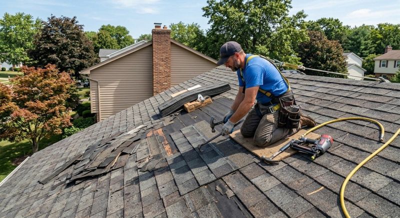 Shingles Repair in Chelsea, MI