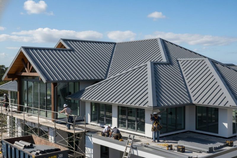Steel Roof Replacement in Dexter, MI