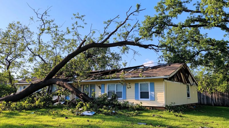 Storm Damage Roof Repair in Holly, MI