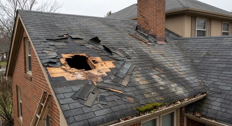 Hail Damage Roof Repair in Wixom, MI